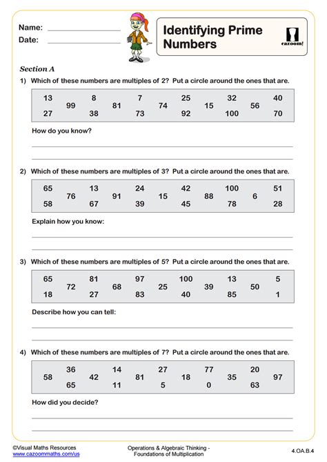 Recognizing prime and composite numbers (video) .